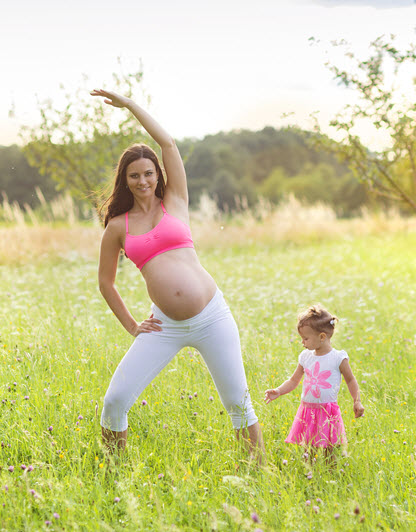 yoga while pregnant